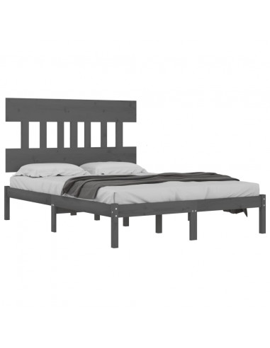 Giroletto Grigio in Legno Massello 200x200 cm