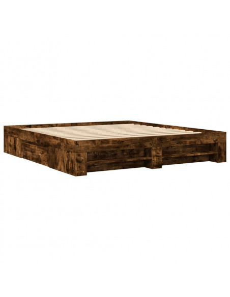 Giroletto Rovere Fumo 180x200 cm in Legno Multistrato