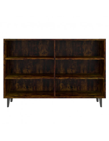 Credenza Rovere Fumo 103,5x35x70 cm in Truciolato