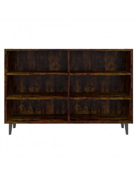 Credenza Rovere Fumo 103,5x35x70 cm in Truciolato