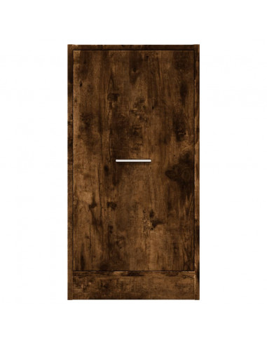 Armadietto da Farmacia Rovere Fumo 40x41x77,5 cm in Truciolato