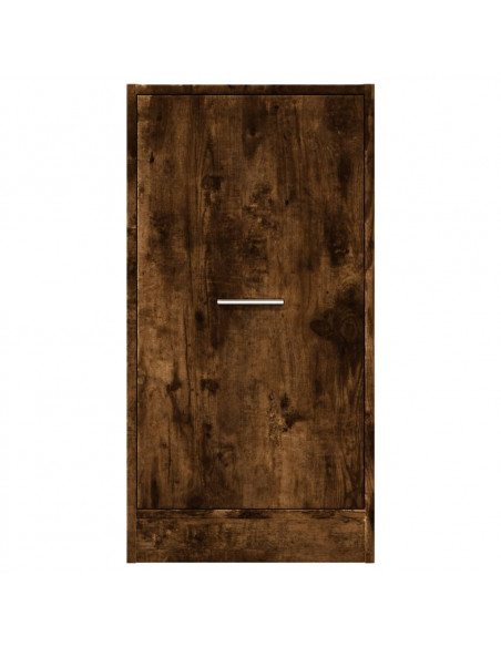 Armadietto da Farmacia Rovere Fumo 40x41x77,5 cm in Truciolato