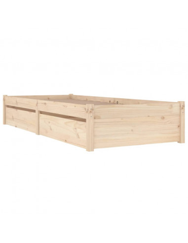 Giroletto con Cassetti 75x190 cm Small Single