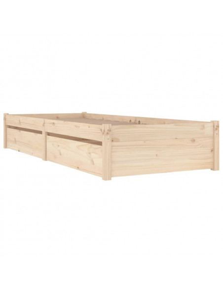 Giroletto con Cassetti 75x190 cm Small Single