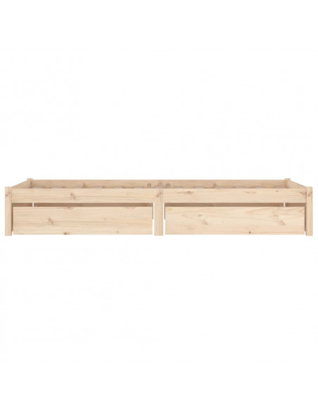 Giroletto con Cassetti 75x190 cm Small Single