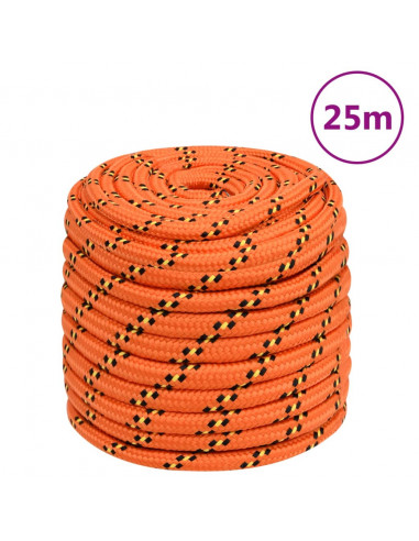 Corda Nautica Arancione 18 mm 25 m in Polipropilene