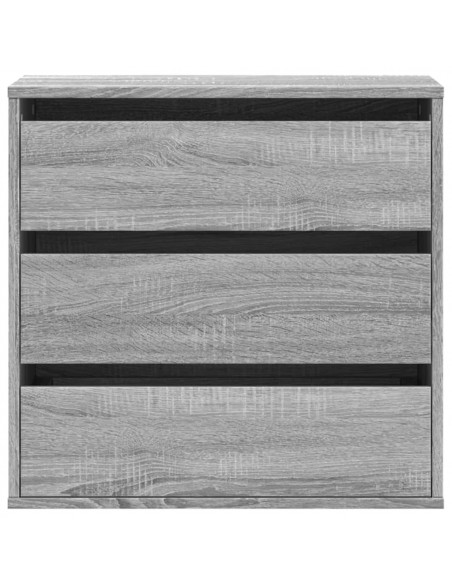 Cassettiera Angolare Grigio Sonoma 60x41x58cm Legno Multistrato