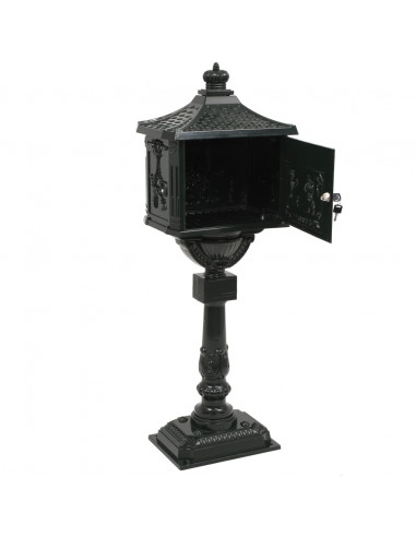 Cassetta della Posta in Alluminio Inossidabile Vintage Verde