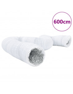 Condotto di Ventilazione in Alluminio e PVC 6m Ø15cm 2