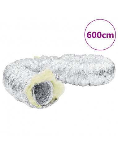 Condotto di Ventilazione Isolato in Alluminio 6m Ø10cm