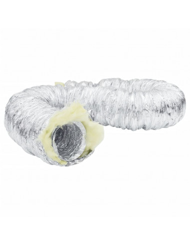 Condotto di Ventilazione Isolato in Alluminio 6m Ø10cm