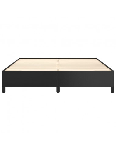 Giroletto Nero 180x200 cm in Similpelle