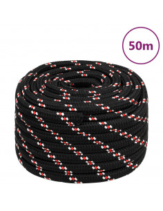 Corda Nautica Nera 20 mm 50 m in Polipropilene 2