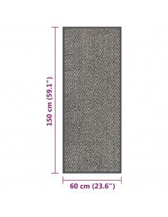 Zerbino Trapuntato 60x150 cm Marrone Chiaro
