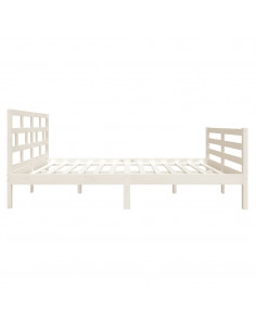 Giroletto Bianco 120x190 cm Small Double in Legno Massello