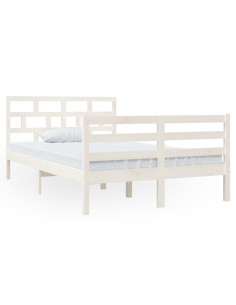 Giroletto Bianco 120x190 cm Small Double in Legno Massello 2