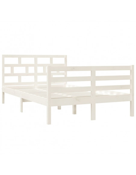 Giroletto Bianco 120x190 cm Small Double in Legno Massello