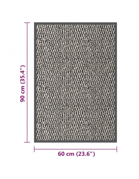Zerbino Trapuntato 60x90 cm Marrone Chiaro