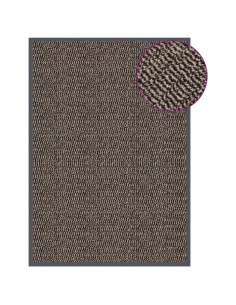 Zerbino Trapuntato 60x90 cm Marrone Scuro 2