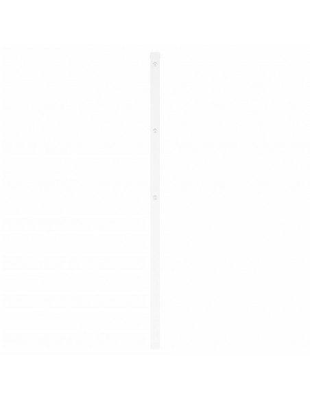 Testiera in Metallo Bianco 180 cm
