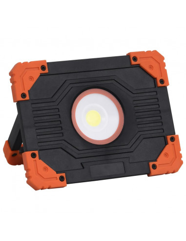 Faretto a LED Portatile in ABS 10 W Bianco Freddo