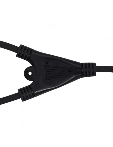 Faretto a LED con Maniglia 2x30 W Bianco Caldo