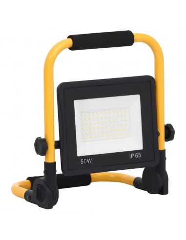 Faretto a LED con Maniglia 50 W Bianco Freddo