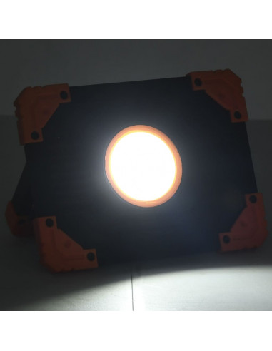 Faretto a LED Portatile in ABS 10 W Bianco Freddo