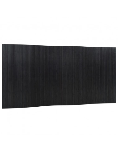 Divisorio Ambienti Nero 165x400 cm in Bambù