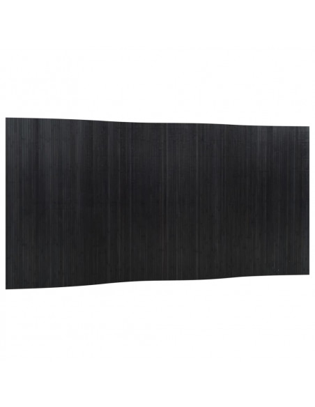 Divisorio Ambienti Nero 165x400 cm in Bambù