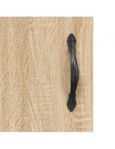 Credenza Rovere Sonoma 69,5x34x180 cm in Legno Multistrato