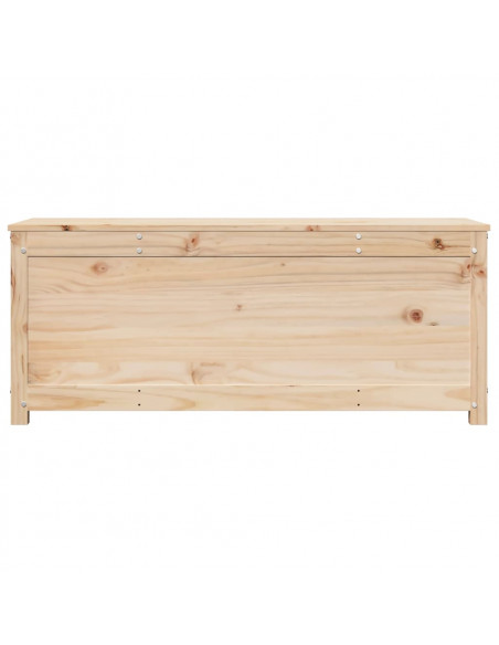 Contenitore Portaoggetti 110x50x45,5 cm Legno Massello Pino