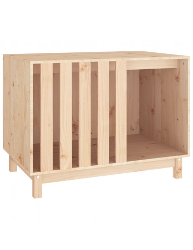 Casetta per Cani 90x60x67 cm in Legno Massello di Pino