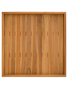 Vassoio da Portata 60x60 cm in Legno Massello di Teak