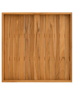 Vassoio da Portata 70x70 cm in Legno Massello di Teak