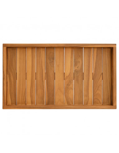 Vassoio da Portata 60x35 cm in Legno Massello di Teak