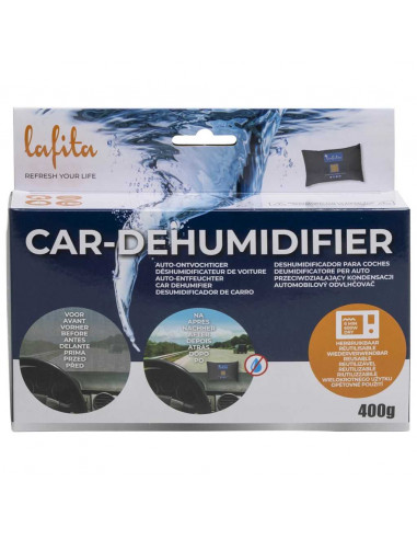 Deumidificatori per Auto Riutilizzabili 2 pz 400 g