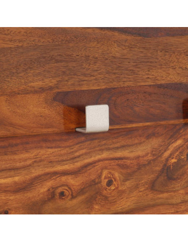 Appendiabiti in Legno Massello di Sheesham 118x40 cm