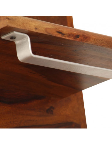 Appendiabiti in Legno Massello di Sheesham 118x40 cm