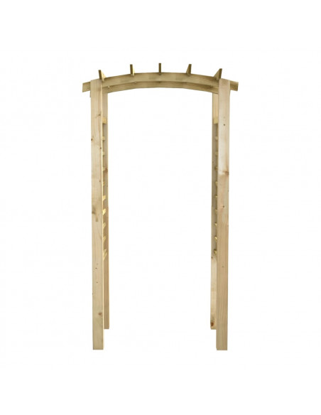 Arco a Traliccio 110x60x210 cm in Pino Massello Impregnato
