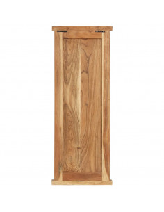 Appendiabiti 2 pz in Legno Massello di Acacia 38x100 cm 2