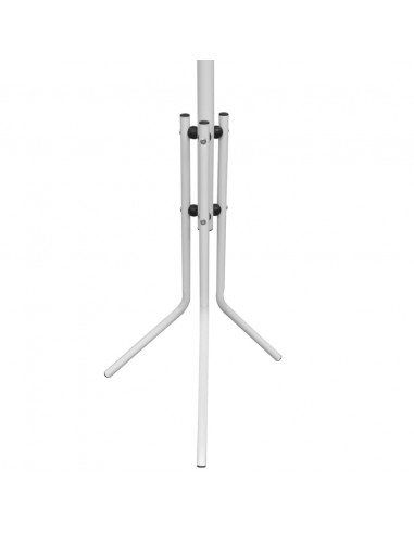 Attaccapanni Bianco in Metallo