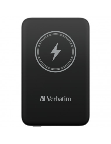 Verbatim Charge 'n' Go Polimeri di litio (LiPo) 10000 mAh Carica wireless Nero