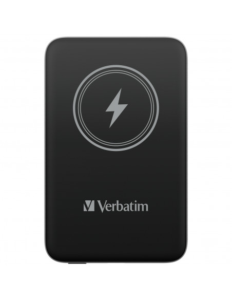 Verbatim Charge 'n' Go Polimeri di litio (LiPo) 10000 mAh Carica wireless Nero