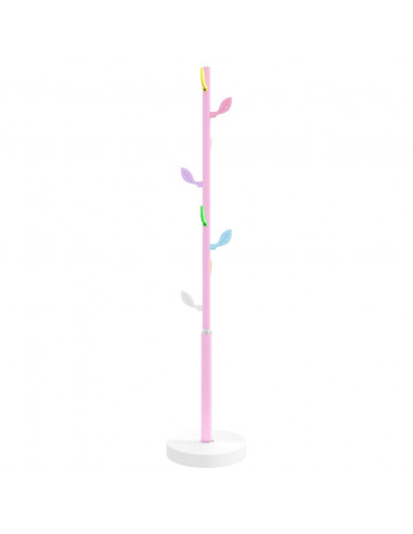 Appendiabiti Rosa 172 cm in Ferro Verniciato a Polvere