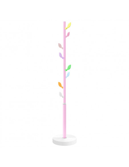 Appendiabiti Rosa 172 cm in Ferro Verniciato a Polvere