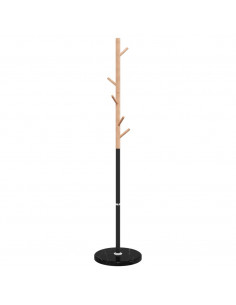 Appendiabiti Nero 172 cm in Ferro Verniciato a Polvere 2