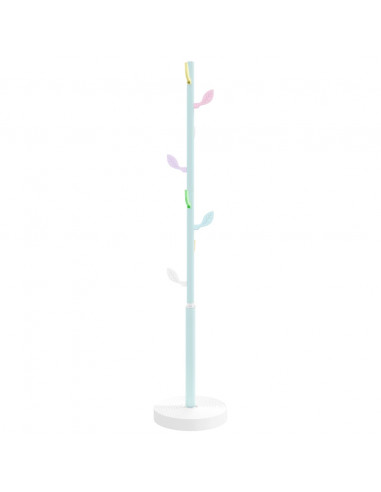 Appendiabiti Blu 172 cm in Ferro Verniciato a Polvere