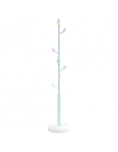 Appendiabiti Blu 172 cm in Ferro Verniciato a Polvere