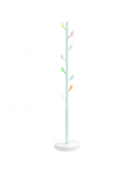 Appendiabiti Blu 172 cm in Ferro Verniciato a Polvere